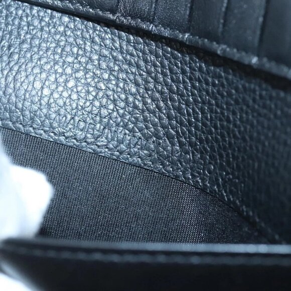 Christian Dior Card Case Leather Black Auth - Picture 11 of 16